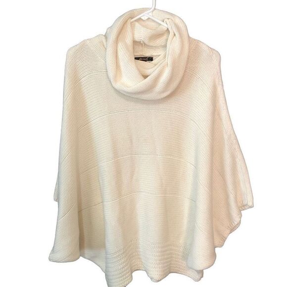 Revolve Ella Moss Sweater Womens M/L Liya Ivory Cowlneck Batwing Dolman Sleeve - Picture 1 of 3